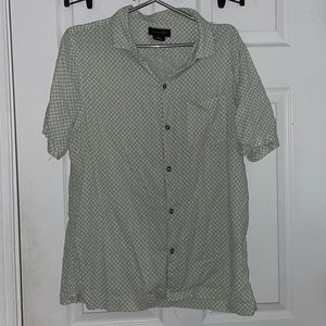 Cotton On Garment Green Button Down Shirt Size M